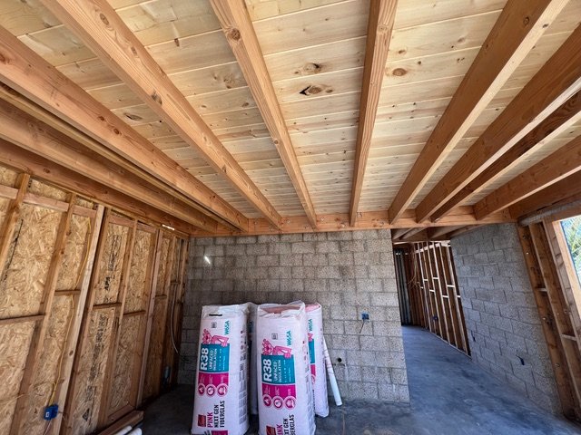 ADU Construction - Framing and build progress